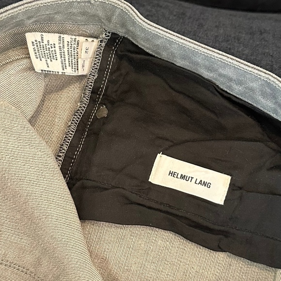 Helmut Lang Skinny Grey Denim Jeans - Size 32. - Picture 13 of 15